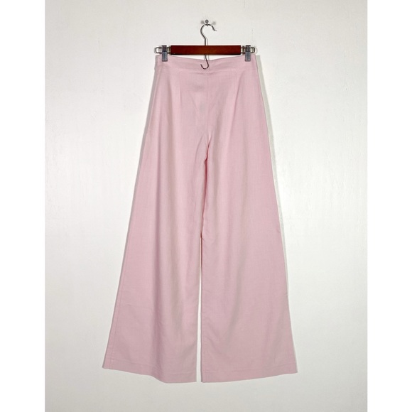 Sezane Tyler Trousers Pink - Picture 5 of 7